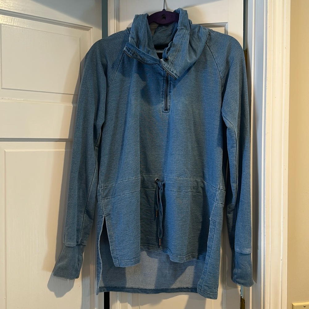 Sweet Romeo Athleisure Zip-Neck Sweatshirt